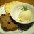 丸福珈琲店 - 料理写真:パウンドケーキとアイスのセット