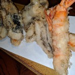 双美 - 天ぷら　牡蠣、海老、穴子