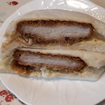 ミヤガワベーカリー - ロースカツサンド