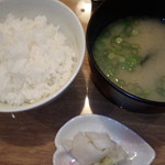 喜楽酒房でん - ご飯セット　350円