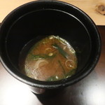 座屋 - 味噌汁