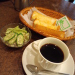 喫茶 カミン - ５００円のモーニング
