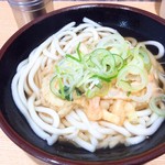 気比そばあまの - 天ぷらうどん