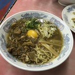 萬里 - 中華そば　並　肉玉子入り