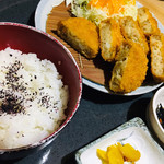 ひめ - この日の日替わり定食 牛肉コロッケ定食