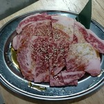 焼肉食堂 かど家    - かど家名物どでかっ！和牛ロース