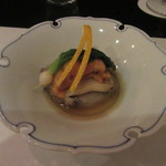 鴨蕎麦 尖 - 蕎麦がき・鮑・雲丹