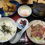 Kouraibashi Ouka - 【ランチ】 鮮魚のだし茶漬け　\950