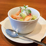 THE CAMP CAFE & GRILL - アボカドプリン（480円 ＋税）