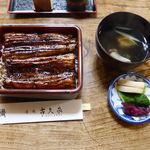 古久家 - 鰻重(上）と肝吸い