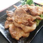 定食処 櫻茶屋 - 生姜焼き定食アップ写真