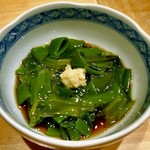 天ぷら処 こさか - メカブポン酢