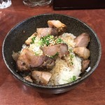 らあめん クローバー - チャーシューごはん