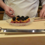 照寿司 - 盛り付けは丁寧に繊細に。。。