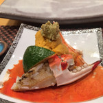 照寿司 - ワタリガニとウニですよー