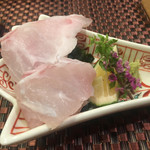 照寿司 - 当日クエと10日熟成クエの食べ比べ