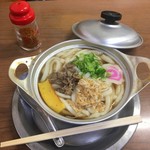 ことり - 鍋焼きうどん。