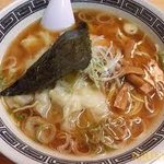 中華そば おかめ - ワンタンメン