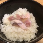 麺屋一燈 - 地鶏そば(阿波尾鶏)　小ライス