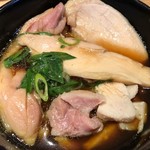 麺屋一燈 - 地鶏そば(阿波尾鶏)＋小ライス