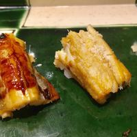 銀座 久兵衛 銀座本店 - ランチ　おまかせ  8,000円：穴子 塩味とタレ味の両方をいただけます