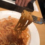 イタリア大衆食堂 イタリカ - 細めのパスタ