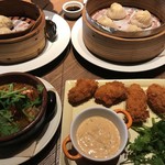 アジアンビストロDai - カキフライと牛筋煮込み