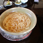 比良山荘 - 三輪うどん