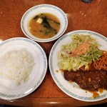 ゲンジ - ビフカツ定食 ７０ｇ