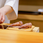 鮨 あらい - 子持ち槍烏賊