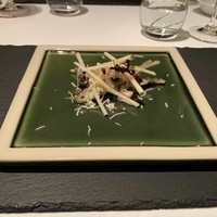 リストランテ カノフィーロ - ワカサギのエスカベーチェ、リンゴと山ワサビ