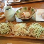 ３種のそば　