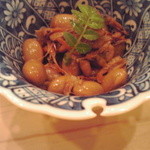 こう一 - 豆と川エビのたいたん
