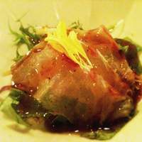 温石 左近太郎 本店 - 紅葉鯛のカルパッチョ
