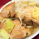 ラーメン二郎 - ラーメン小＋ニンニク