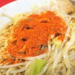 ラーメン二郎 - 一味投下～♪