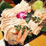 しゃぶしゃぶ MEGUMI - 豚肉３種