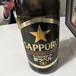 そば居酒屋 ポポー軒 - 黒ラベル　私は久しぶりにいただきました