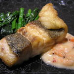 レストラン メルキュール - 鱸すずきのポワレ 桜海老のソース