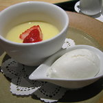 レストラン メルキュール - 酒粕のジェラード