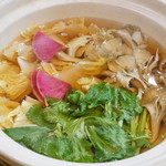 鮨松榮 - 蟹しゃぶ