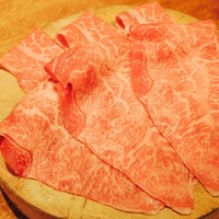 しゃぶしゃぶ KINTAN 代官山本店 - ざぶとん＆ミスジのしゃぶしゃぶセット