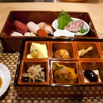 日本料理 まるやまかわなか - 旬彩弁当￥2,200