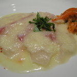 レストラン メルキュール - 真鯛のカルパッチョ 