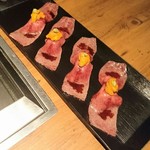 焼肉うしごろ - これ！大好き～♪ウニとお肉って最高！