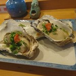 すし屋の佐川 - 牡蠣ポン酢