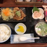 大衆酒場 串かっちゃん - 生姜焼き定食