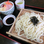 Mitsuba - ざるうどんとミニ海鮮丼