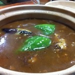 焼肉のかんの - 牛すじカレー！いつもあるとはかぎりませんが、お勧めボードに書かれていたら食べてみて！