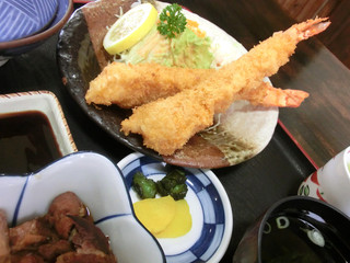 Mitsuba - ジャンボエビフライ定食